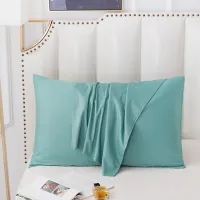 Pillowcase High-Quality Envelope Pure Cotton Pillowcover Solid Color Bedding Pillow Case 40x70 50x90 Sleep Pillow Cover