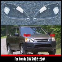 ฝาครอบไฟหน้ารถสำหรับ Honda CRV 2002 ~ 2004ที่ครอบไฟหน้ารถที่ครอบโคมไฟฝาครอบไฟไฟฉายคาดศีรษะฝาครอบเลนส์กระจก