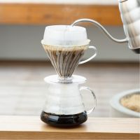 ?โปรเฟี้ยวจัด? HARIO V60 Drip-assist อุปกรณฺเสริมใช้คู่กับดริปเปอร์ Hario V60 size 02 (1-4 แก้ว) เก็บเงินปลายทาง