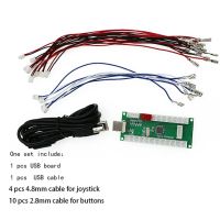 ซีโร่ดีเลย์อาร์เคด Diy Usb Encoder To Pc Ps3ราสเบอร์รี่ Pi บอร์ดแอนดรอยด์จอยสติ๊กปุ่มแบบดันสายไฟ