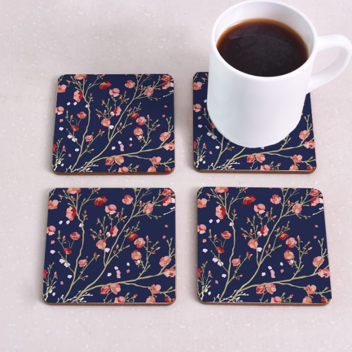 cw-table-round-dining-placemats-cup-flowers-insulation-coasters-coaster