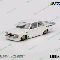 [COD] สีขาว Diecast 1:64 kaido House khmg0016 Datsun 510 Pro Street greddy White