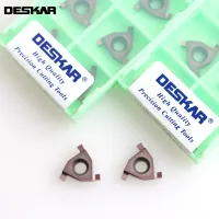 10PCS DESKAR 16ER / IL 0.7mm 1.0mm 3.0mm 16IR / EL 1.0mm 1.5mm 1.6mm 1.8mm 2.0mm LF6118 เครื่องมือกลึงร่องตื้นเครื่องกลึง