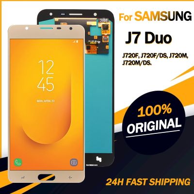 5.5 LCD For Samsung Galaxy J7 Duo 2018 J720 J720F LCD Display Touch Screen Digitizer Assembly For Samsung J7 Duo J720F/DS J720