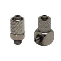 Miniature Fittings Male Thread M3 M4 M5 M6 Tube 4 6mm Pneumatic Pipe Air Hose Quick Fitting Mini Connecto