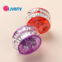 IJVBTV ตลก เด็ก สีสัน เรืองแสง โยโย่ การพัฒนามือและตา ไฟ LED กระพริบ ของเล่นคลาสสิก