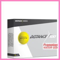 Distance 100 Golf Ball x12 - Yellow