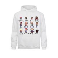 Mens Men Mother bound Protagonist Cotton Tees Rpg Ness Lucas Giygas Video Game Mens Extended Sweater Overiszed Size XS-4XL