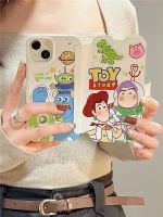 ฝาพับด้านบน iphone เชลล์ Flip Magnetic Suction Cartoon Buzz LightyeariPhone14promaxApple13Mobile Phone Case1412All Inclusive11