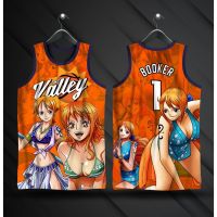 ONE PIECE x THE VALLEY BOOKER #1 JERSEY |  FULL SUBLIMATION