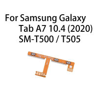 เปิดปิดสวิทช์ปิดเสียงควบคุมปุ่มปรับระดับเสียง FLEX CABLE สำหรับ Samsung Galaxy Tab A7 10.4 (2020) SM-T500 / T505-hdfssaa