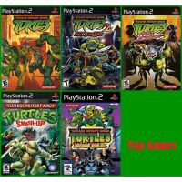 Teenage Mutant Ninja Turtles  เต่านินจา ทุกภาค แผ่นเกม PS2  Playstation 2