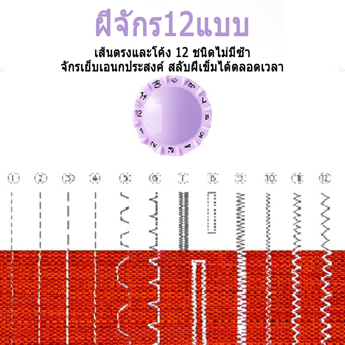 จักรเย็บผ้าขนาดเล็ก