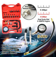 ชุดวัดกำลังอัด เครื่องยนต์ดีเซล，TU-15A ชุดทดสอบการบีบอัดเครื่องยนต์ดีเซลชุดมาตรวัดความดันเครื่องยนต์ 0 ~ 1000psi