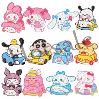 【hot sale】 卐卍☃ B02 Sanrio Kuromi Childrens Diamond StickersCartoon Painting Crystal Stickers Childrens Educational Toys Girls Fun DIY Crafts