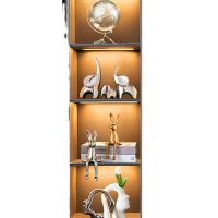 Spot parcel post Light Luxury High-Grade Wine Cabinet Decoration Modern High-End Wine Rack Living Room Entrance Cabinet High-End Elegant