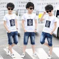 Sport Suits Teenage Summer Boys Clothing Sets Short Sleeve T Shirt &amp; Pants Casual 3 4 5 6 7 8 9 10 12 13 Years Child Boy Clothes