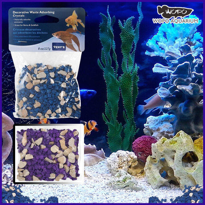 Stable Water Quality Filter Aquarium Absorb Ammonia Zeolite Activated