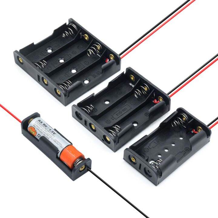 EO4MD Battery DIY ABS 1X 2X 3X 4X Power Bank Cases for AAA Battery