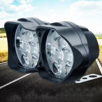 【CW】 1Pc Super Bright Motorcycle Car Light 18 LED 40W Light Headlight Spotlights Headlamp