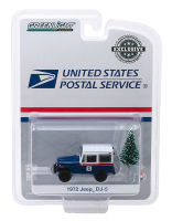 Greenlight 1/64 Exclusive United States Postal Service 1972 Jeep DJ-5 30118