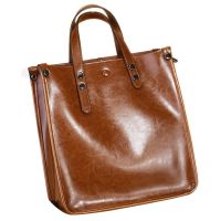 Well-Made, -Capacity Minimalist Tote Bag, Fashion,Hand- Womens Bag, Leather Shopping Bag, One-Shoulder Bag