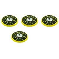 4Pcs 150mm 5/16 Thread 52 Hole Medium Density Random Orbital Sander Hook &amp; Loop Backing Pad Compatible with CEROS