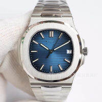 Shaopq 5711นาฬิกาสำหรับผู้ชายและระเบิด PPF Patek Philippe Nautilus อัตโนมัติเต็มรูปแบบกลปฏิทินไฟกลางคืน