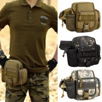 Mens High Quality Army Military Tactical Waist Pack Outdoor Sports Cycling Bags Kettle Bag Waist Bag Unisex Hiking Shoulder Bag Running Belt