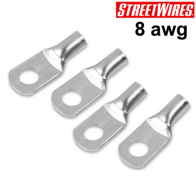 StreetWires Four 8 AWG 3/8" Crimp Ring Terminals  / ร้าน All Cable