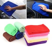 【Booming】 Motorbike Decorations Corner 10ชิ้น/เซ็ตล้างรถ Ing Brush 30Cm * 30Cm Soft Microfiber Ing Towel Car Auto Wash Dry Polish Cloth Towel