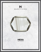 กระจกตกแต่งผนังดีไซน์ Muro Living รุ่น HEXA