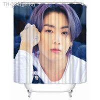 【CW】﹉☾▣  Musife Custom Jungkook Shower Curtain Polyester Fabric