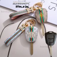 สำหรับ ISUZU D-MAX/MU-X/Mu-7 Key Cover Leather Remote Key Case