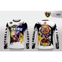 [In stock] 2023 design THE TRIBE Full Sublimation Shirt customized by HERMOSA SPORTS CLOTHING Motorcycle Jersey Long Sleeve ，Contact the seller for personalized customization of the name