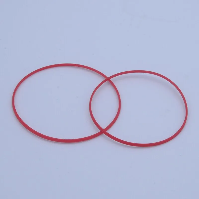 Red Watch gasket O Ring Dia 32mm 40mm Thick 0.6mm High 0.9mm