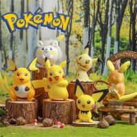 ฟิกเกอร์อนิเมะคุณภาพดีของขวัญวันเกิดรูปการ์ตูนอะโลลาภูมิภาค Raichu Mimikyu Togedemaru ตุ๊กตา PVC ตุ๊กตาปิกาจู