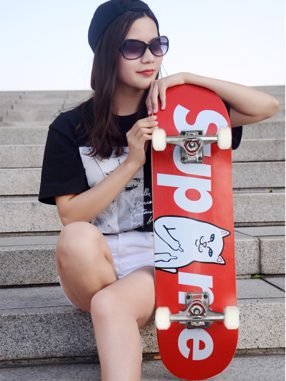 Ván trượt supreme mặt nhám , ván trượt skateboard - ảnh sản phẩm 7