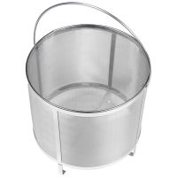 Stainless Steel Beer Wine House Home Brew Filter Basket Strainer Hip Cylinder Barware Bar Tools