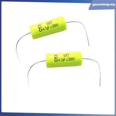 2Pcs Speaker Frequency Divider Crossover Filters Capacitor