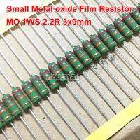 50pcs Small Metal Oxide Film Resistor 2.2R MO 1WS 2.2ohm 1W Color Ring Resistance 3x9mm