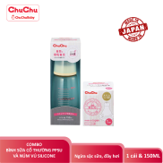 Anti-colic anti-colic combo 150ML PPSU bottle + 2 genuine Chuchu Baby