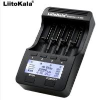 Liitokala ชาร์จเครื่องชาร์จแบตเตอรี่แอลซีดีใน Lii-500 18650 3.7V 18350 18500 16340 25500 10440 14500 26650แบตเตอรี่ AA AAA NiMH 1.2V