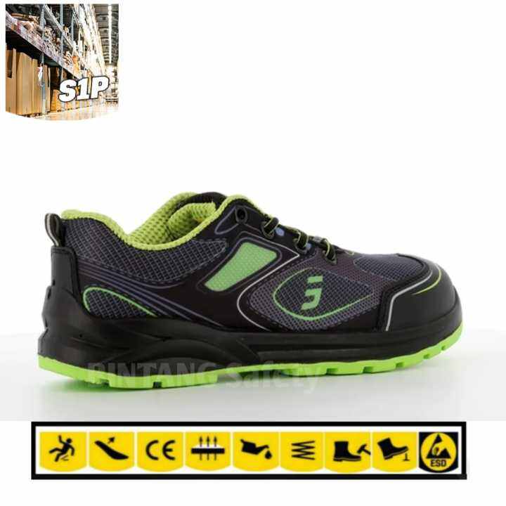 Sepatu Safety Jogger Cador Green S1p Esd Src Sepatu Keselamatan Kerja Safety Jogger Sepatu 0146