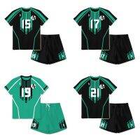 （ใหม่） Haikyuu Oikawa Tooru เครื่องแต่งกายคอสเพลย์ทีม A No17เสื้อยืดกางเกงขาสั้นชุด Sportwear ชุด