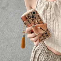 iphone case สไตล์โบราณ Lanting คำนำพู่ยึด 15promax Apple 13 เคสมือถือ iphone14promax ซิลิโคน 12 นุ่ม