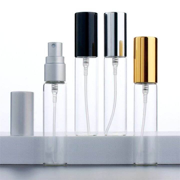 5ml-10ml-15ml-parfume-atomizer-empty-pump-sample-bottle-silver-gold-glass-refillable-portable