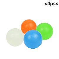 Luminous ball บอลสี 4.5cm บอลเด็ก บอลหลากสี บอลพลาสติก ลูกบอล สำหรับบีบ ปาติดผนัง ลูกบอล 4ลูก Alliswell