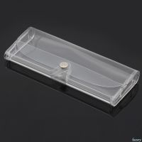 Stylish Transparent Eye Glasses Sunglasses Soft Case Box Portable Protector Holder