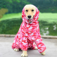 Dog Raincoat All Breeds 7 Colours Waterproof Jumpsuit with Hood Windproof Small Medium Large Size Pet Cat Outdoor Jacket Clothes